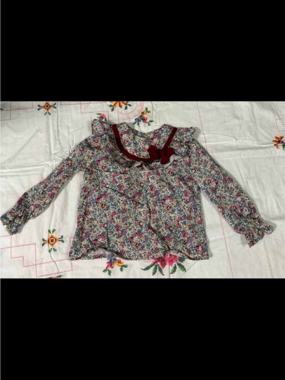 Pepa London Floral Long Sleeve Blouse 2t
